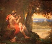 Francois Gerard Daphnis and Chloe painting